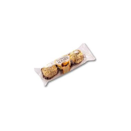 Bombones ferrero rocher tubo 3 unidades